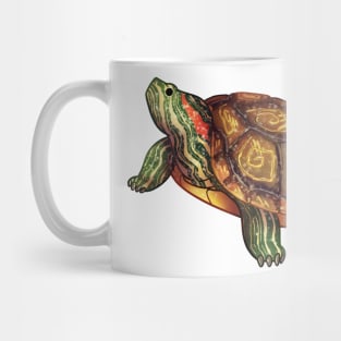 Cozy Red-Eared Slider Mug